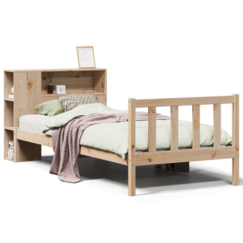 Solid Wood Bed