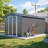 Outdoor Storage Shed with Lockable Doors