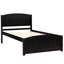 Lit plateforme simple avec tête de lit Falmouth-358597290