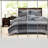 Luxurious 8-piece Bedding Sets, Microfiber Cotton Blend, Contemporary Design For Home