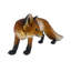 Figurine de renard roux sauvage en résine