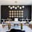 Kason Modern 7-Lights linear globe chandelier-1356880143-1356880130