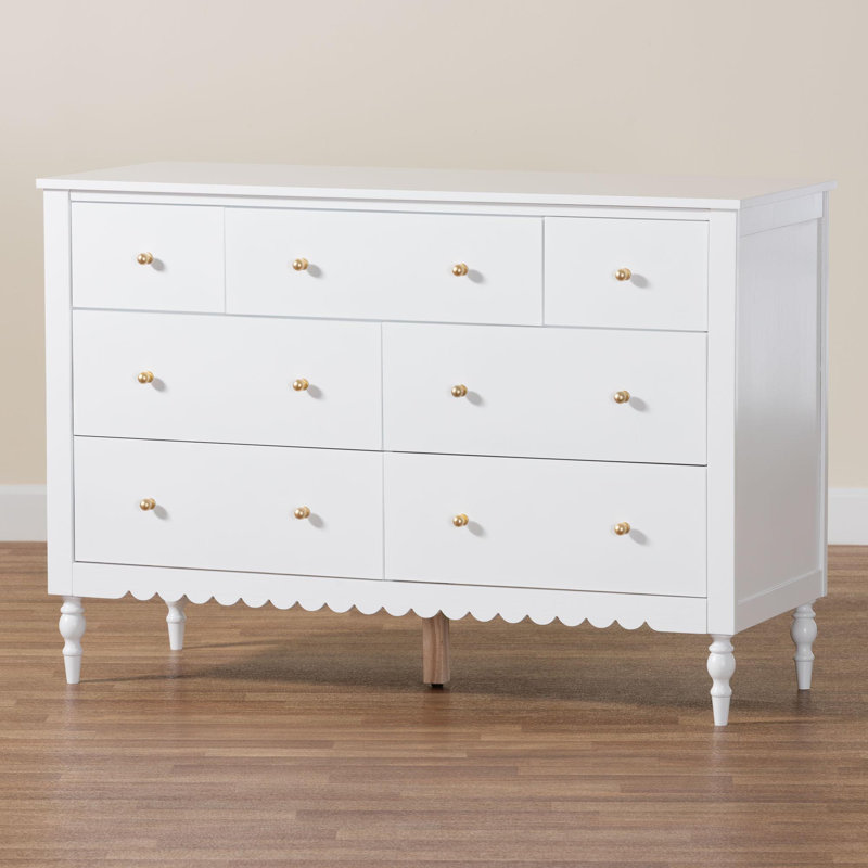 Commode 7 tiroirs Baxton Studio Roni