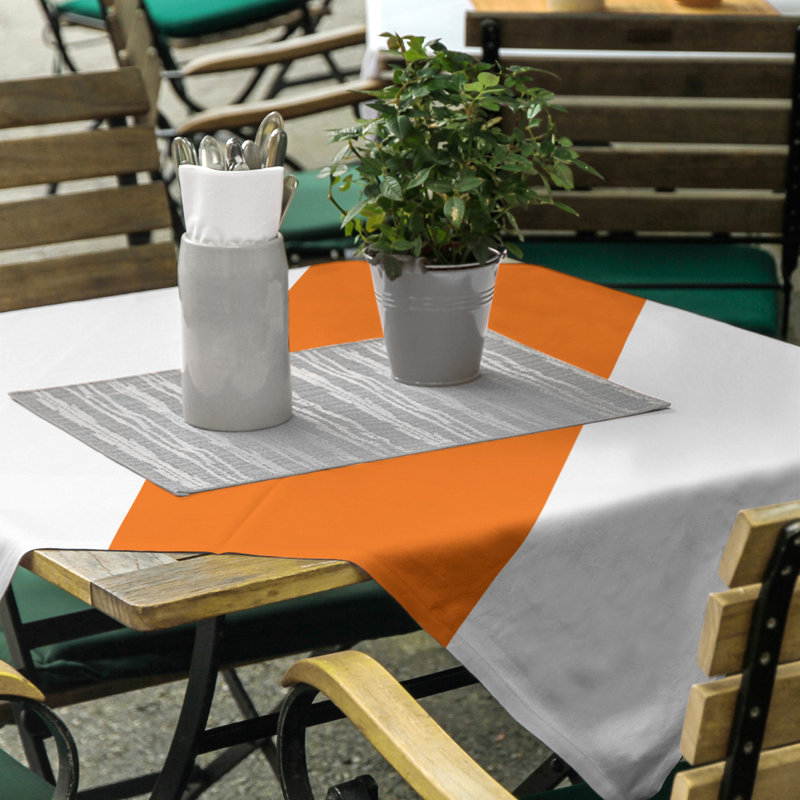 Nappe Clemson, Blanc / orange / blanc