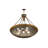 10 - Light Copper Vein & Nu Gold Single Pendant
