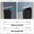 Frameless Bi-Fold Glass Shower Door with Tempered Glass and Reversible Installation-106893268-124845626