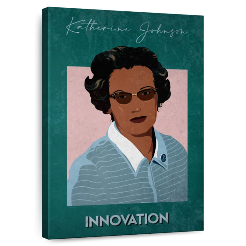 Katherine Johnson Innovation, H 36 po x l 24 po