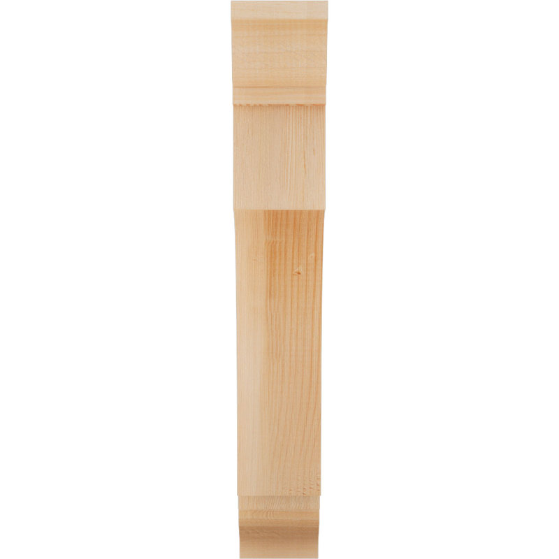 Support traditionnel lisse l 3 3 po x P 18 po x H 26 po Westlake, Lisse, H 26 po x l 3,5 po x P 18 po, Douglas