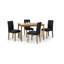 Carmel Oak Solid Wood Dining Table-1273259316