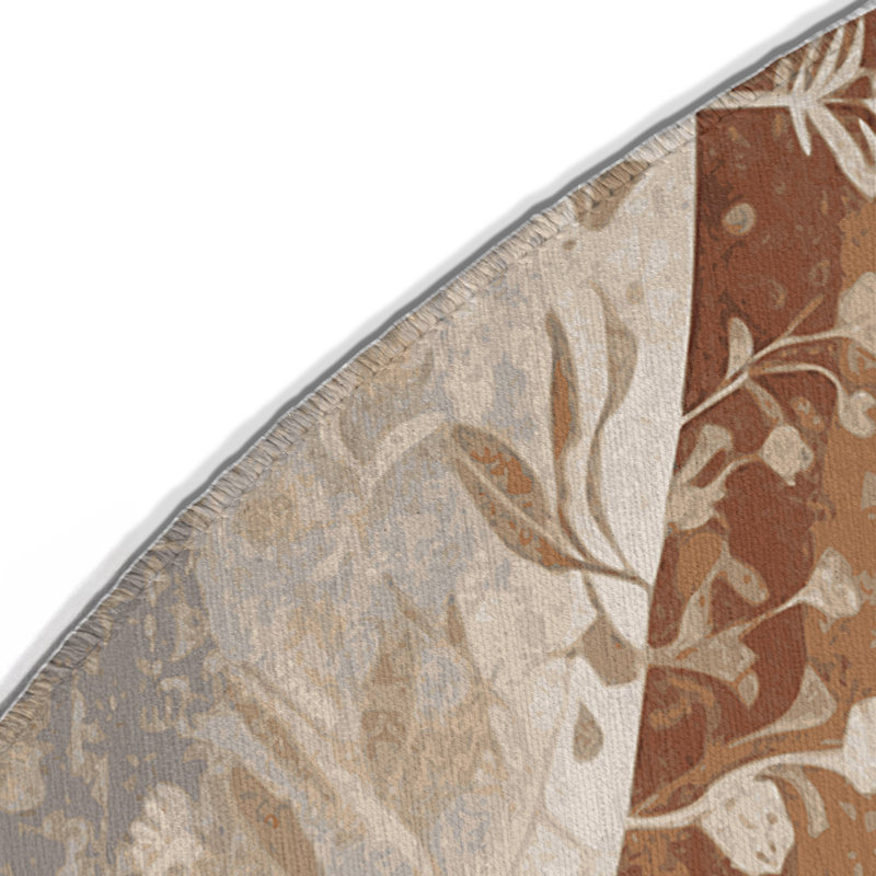 Tapis intérieur et extérieur Amber Horizon, Round 5'