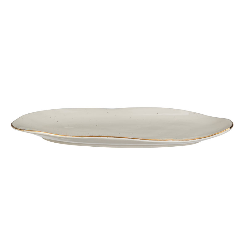 Gracie Oaks Ludwig Ceramic Platter