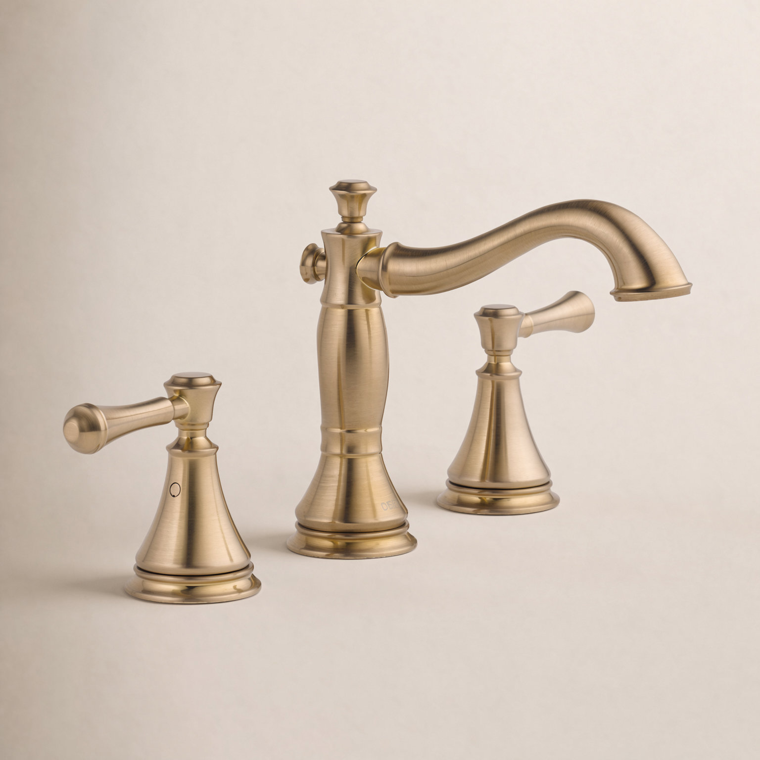 Cassidy™ Widespread Bathroom Faucet with Drain, Brilliance Champagne Bronze