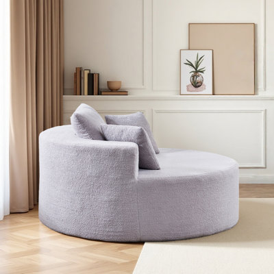 Fauteuil demi-tonneau 54,33 po