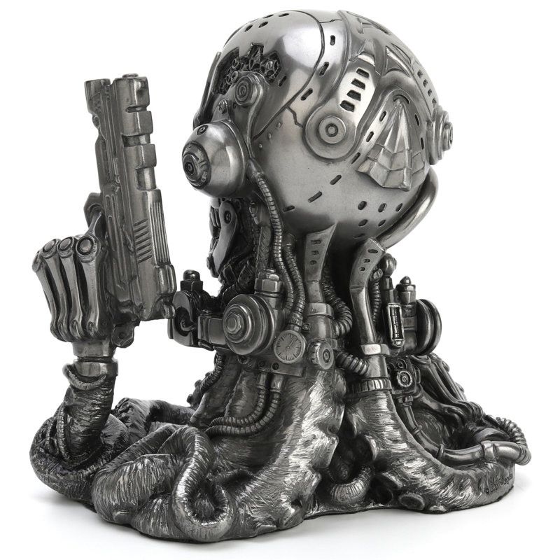 L 6,3 po Roboctopus, résine de polyester