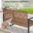 4 - Person Patio Wicker Conversation Sets with Cushions-344813431