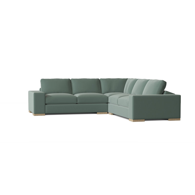 Canapé modulaire Brann de 120 po de largeur Brann, Lagon, Noir