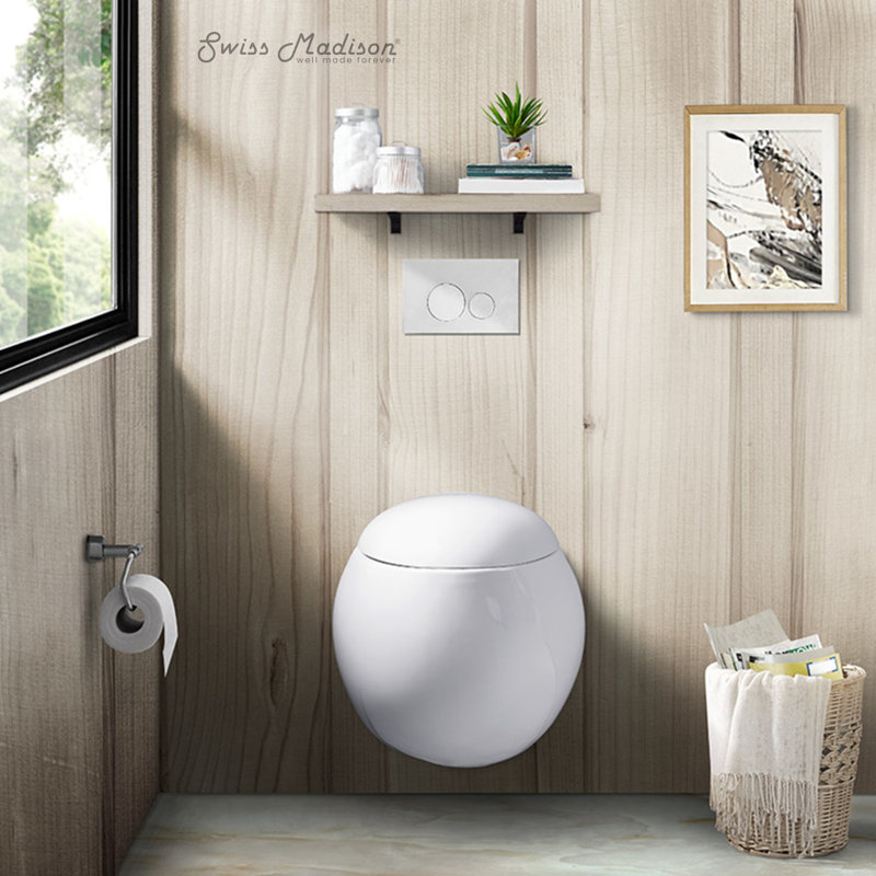 Plaisir® Dual-Flush Elongated Wall mounted (Seat Included)