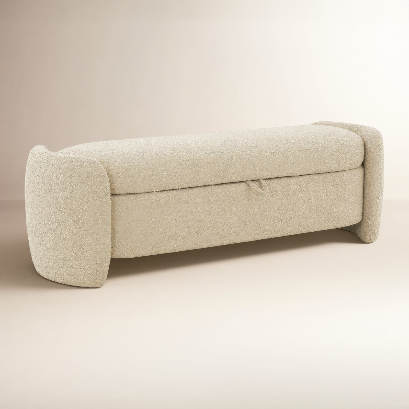 Kalevi 60" Bedroom Bench, Oatmeal