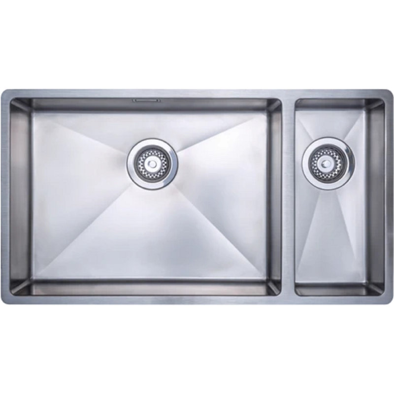 Belfry Kitchen W Kitchen Sink, 59mm H x 800mm L x 190mm W, Left Hand Main Bowl