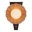 Furrow 12-in Red Wall Sconce-1436334352