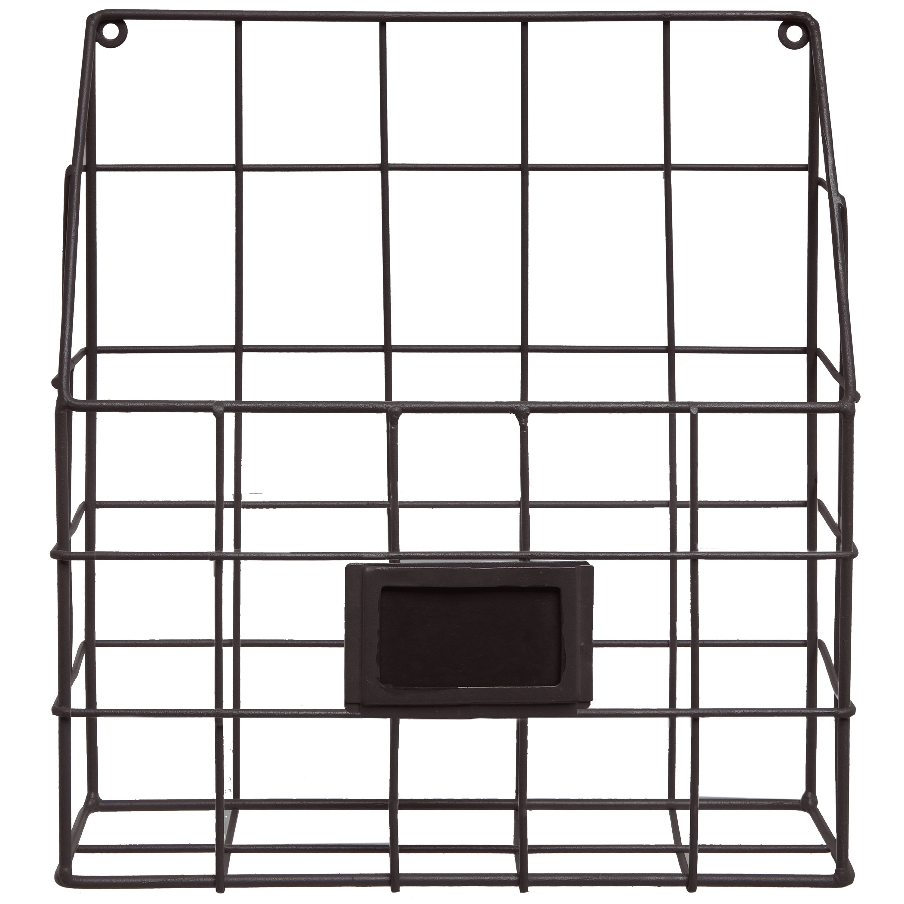 MY GIFT Wall Mount Metal Wire Magazine Rack | Wayfair.co.uk
