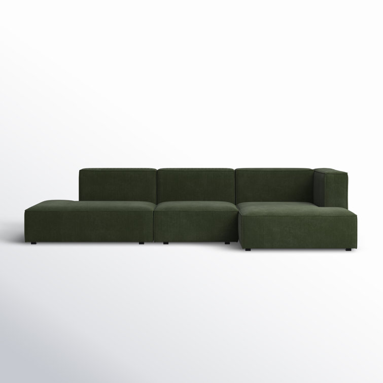 Shonnard 3 - Piece Modular Upholstered Chaise L-Sectional