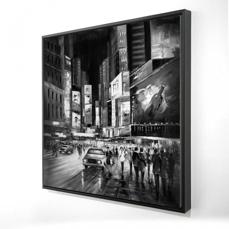 " Times Square Monochrome "