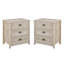 Tables de chevet 3 tiroirs Hulbert-342482543