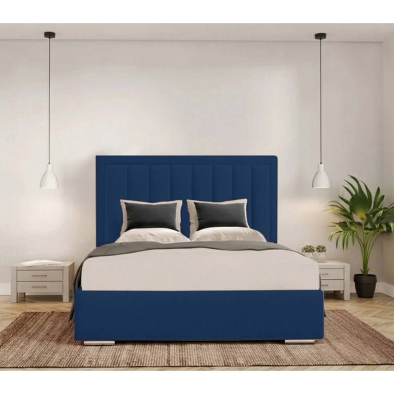 Cenka Upholstered Bed, Single (3'), Parliament