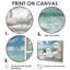 «Coastal Crystal Silence Windows Landscape - Coastal Windows», reproduction d'art sur toile blanc-94218547-94218558-94218544