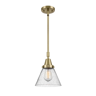 Luminaire suspendu conique à 1 lumière Aleaha