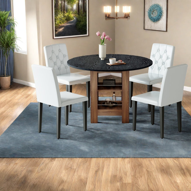 Ensembles de table de salle à manger moderne (doit inclure à la fois la table et la chaise), cuisine en MDF
