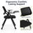 Okeysen Foldable Mobile Training Chair with Right-Handed Writing Tablet Arm BIFMA-Certified