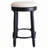 26" Counter Height, 360° Swivel Wooden Barstool-1317238892