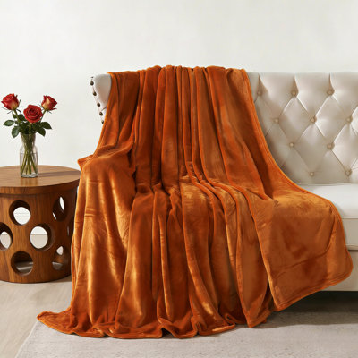 Cozy Flannel Fleece Throw Blanket