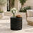 Lightweight MGO Accent Side Table with Marble Texture
