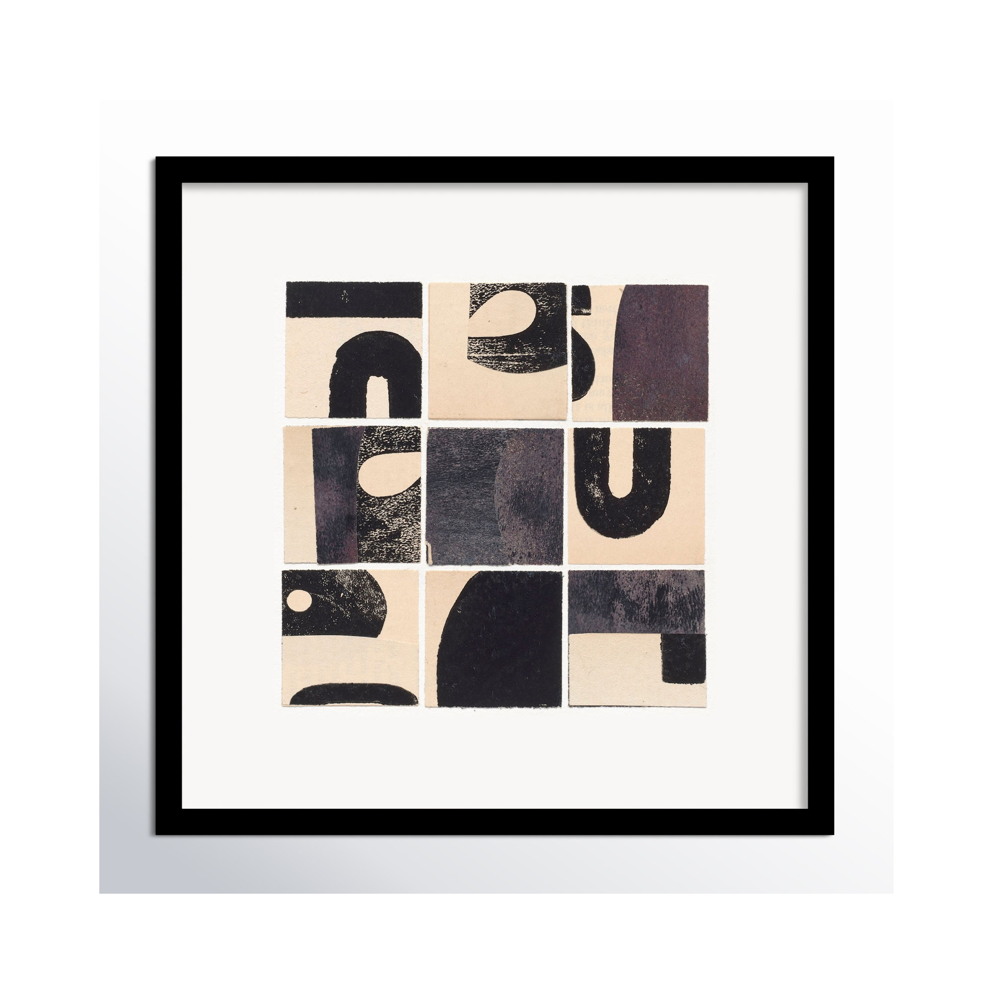 Curvy by Driftway Studio, Black, 44" H x 44" W x 1.25" D