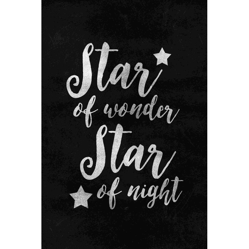 " Star Of Wonder ", 12" H x 8" W  