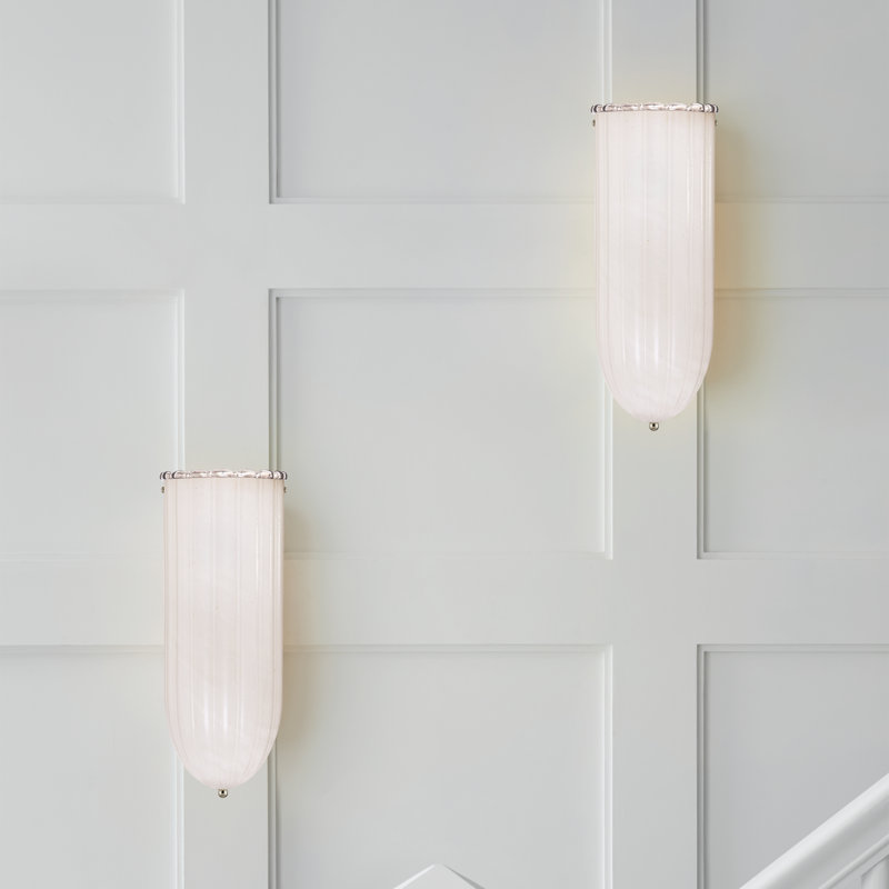 AERIN Rosehill Linear Wall Light, Polished Nickel