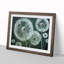 Joyful Dandelion Flowers - Framed Print-169661303-169661307