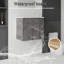 Meuble-lavabo suspendu de 56 cm (22 po), armoire murale en contreplaqué avec lavabo en céramique et portes à fermeture en douceur pour petites salles de bain-1086934944