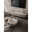 Elegant Marble Coffee Table Set With Base – Round Design With Storage Drawers