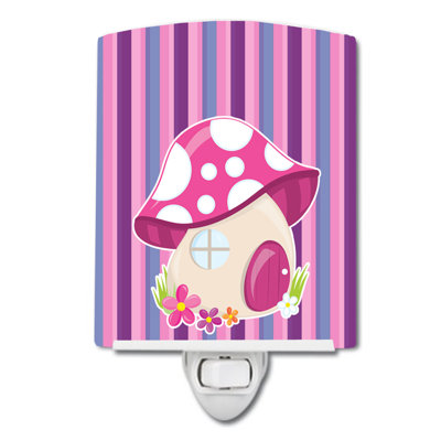 Fairy House Ceramic Night Light