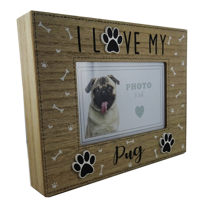 Davison Brown Solid + Manufactured Wood Picture Frame