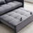Alax Recessed Arm Sofa Bed-151072881