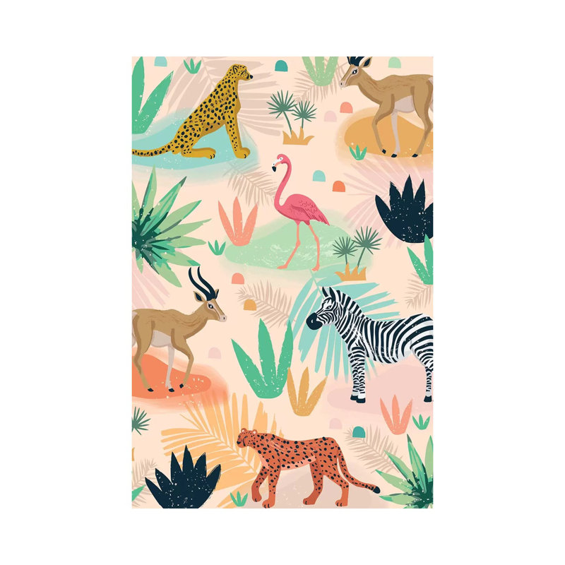 Everyday Jungle Savannah Iii by Lisa Whitebutton - Wrapped Canvas Gallery-Wrapped Canvas Giclée, 20.32 cm H x 30.48 cm W