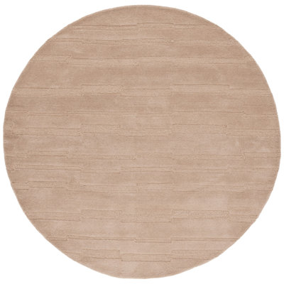 Elona Taupe Hand-Tufted Wool Rug