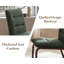 Taylar Mid-Century Modern Dining Chair Armless Metal Frame Side Chair for Dining Room/Living Room-220378069