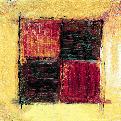 Quadrate 12 - peinture sur toile tendue