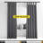 Blackout Curtain Light & Noise Reducing Room Darkening Drapes for Bedroom/Living Room/Kitchen, 2 Pieces-101685606-101685616